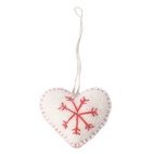 LITTLE HANGINGS, EMBROIDERY, heart