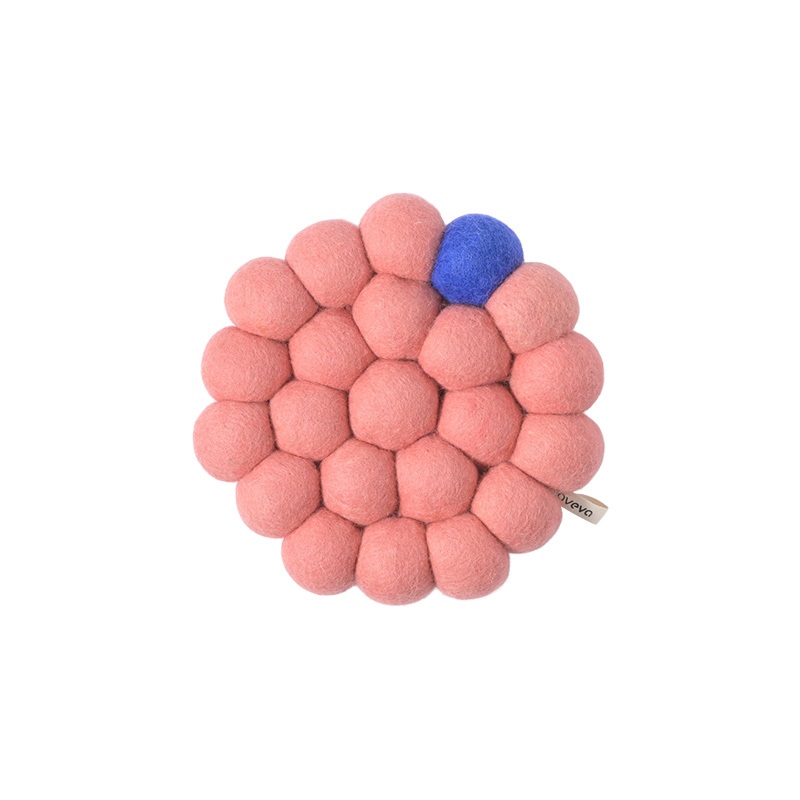 TRIVET, BOLD, pink-grape