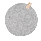 SEAT CUSHION, SOLID, raw-grey