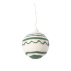 LITTLE HANGINGS, ORNAMENT, CLASSIC, white/green