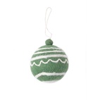 LITTLE HANGINGS, ORNAMENT, CLASSIC, green/white