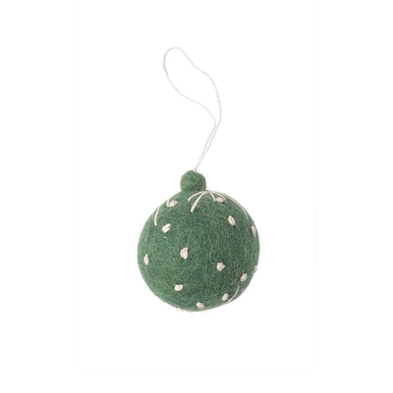 LITTLE HANGINGS, ORNAMENT, VINTAGE, green