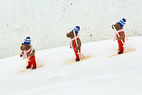 LITTLE HANGINGS, skiing bear, sune