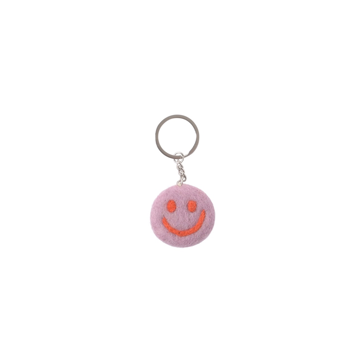 KEYCHAIN, SMILEY, rose