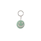 KEYCHAIN, SMILEY, spring-green