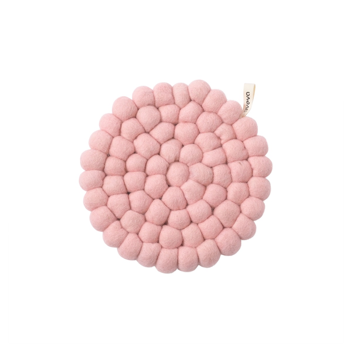 TRIVET, ROUND, pink