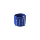 FLOWER POT 25, M, THIN-STRIPES, electric-blue