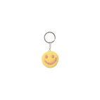 KEYCHAIN, SMILEY, lemon