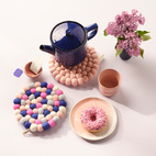 TRIVET, ROUND, sakura